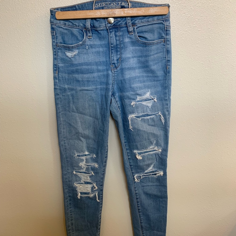 High rise jeggings from American Eagle. Size 4.